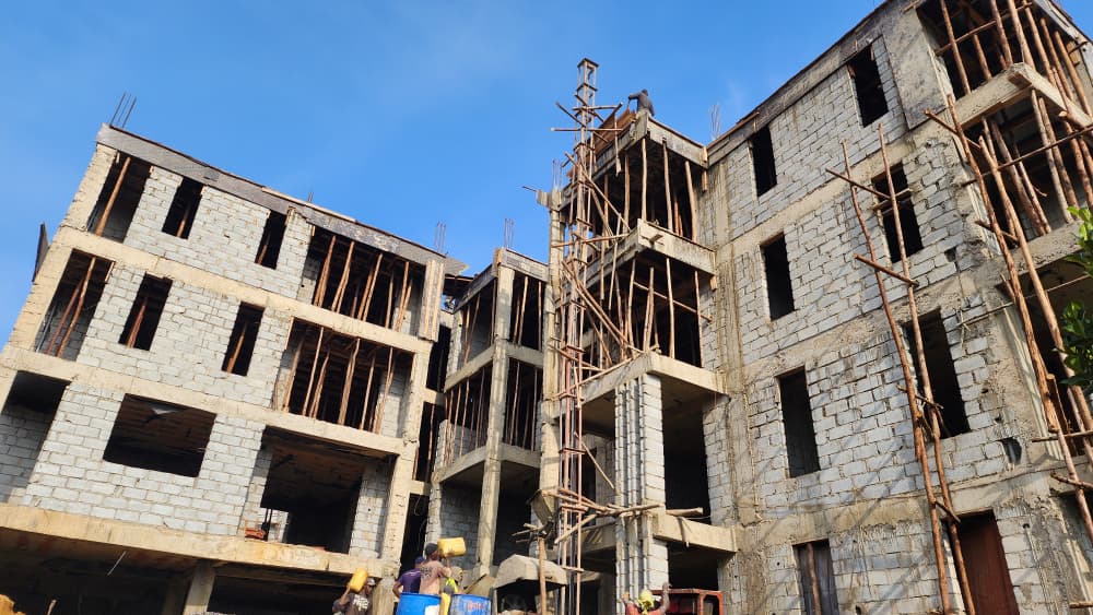 Residential Apartment Construction in Kampala by Aura Build Ltd